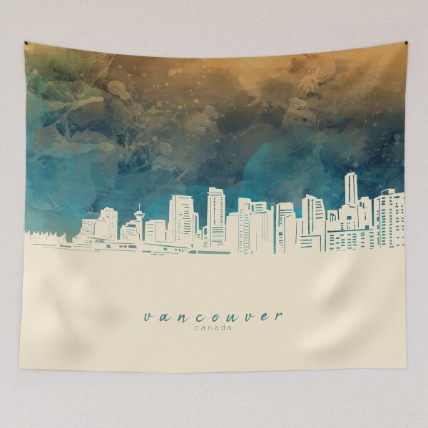 Item preview, vancouver skyline designed and sold by BekimART2.