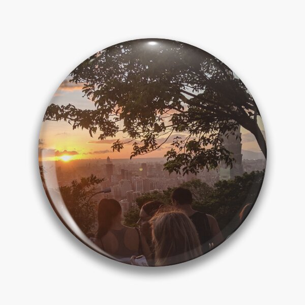 Item preview, Golden Sunset Over Taipei, Taiwan designed and sold by Simon-nomiS.