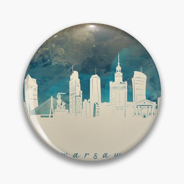 Item preview, warsaw skyline designed and sold by BekimART2.