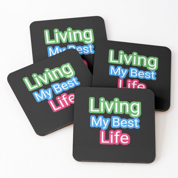 Item preview, Living my best life designed and sold by wizanestore.