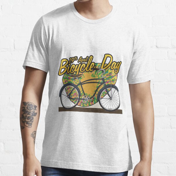 “Bicycle Day” T-shirt by Zariguta | Redbubble | bicycle t-shirts - lsd