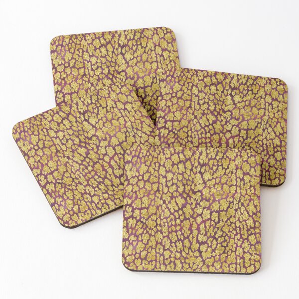 Item preview, Gold Glam Leopard designed and sold by Rainbows Galore.