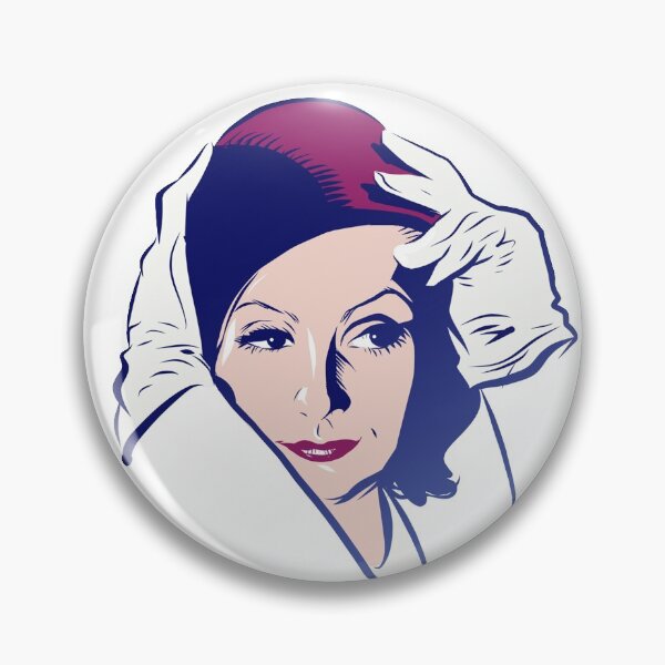 Item preview, Greta Garbo - An illustration by Paul Cemmick designed and sold by TIGERDAVER.