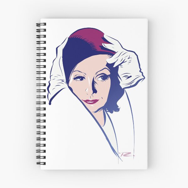 Item preview, Greta Garbo - An illustration by Paul Cemmick designed and sold by TIGERDAVER.
