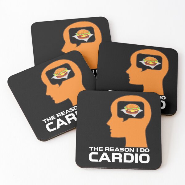 Item preview, Food Lover Burger- The reason I do cardio designed and sold by ArticaDesign.
