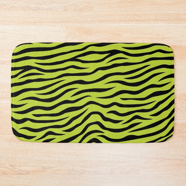 Artikelvorschau, Zebra Print Hellgrün entworfen und verkauft von Rainbows Galore.