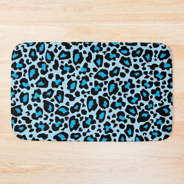 Item preview, Leopard Print Bright Blue designed and sold by Rainbows Galore.