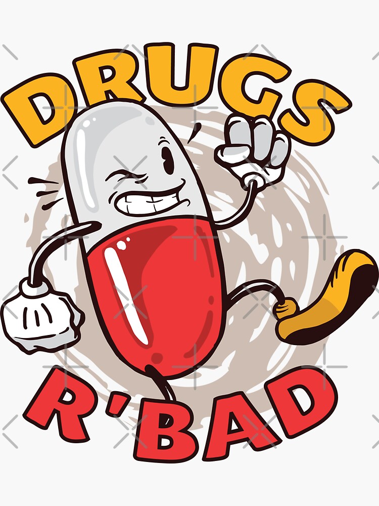 Cartoon Drugs Dab Mat