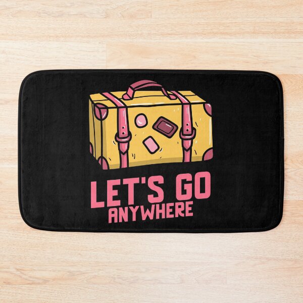 Item preview, Let's Go Anywhere Traveling Wanderlust Gift Idea For Travelers designed and sold by BarrelLive.