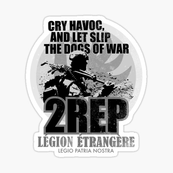 Item preview, Légion Étrangère 2 REP (French Foreign Legion Paratrooper) (distressed) designed and sold by StrongVlad.