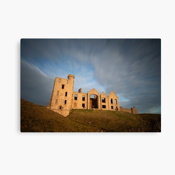 new slains castle Canvas Print
