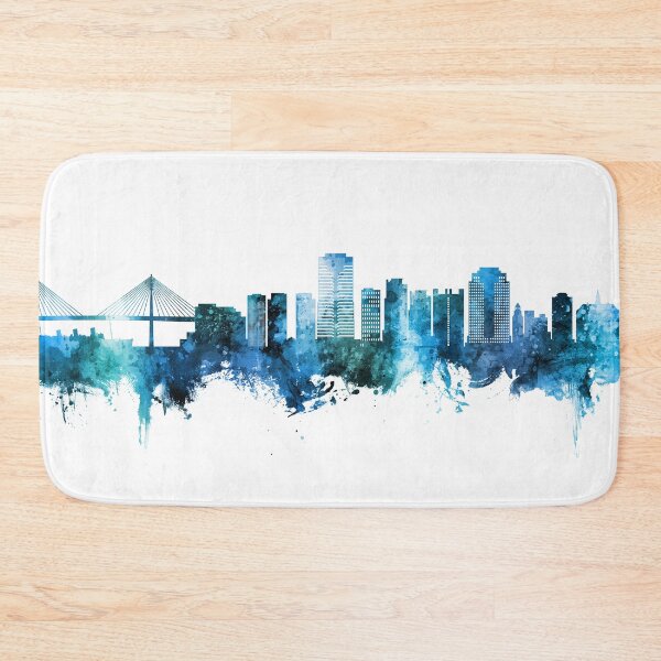 Item preview, Long Beach California Skyline designed and sold by ArtPrints.