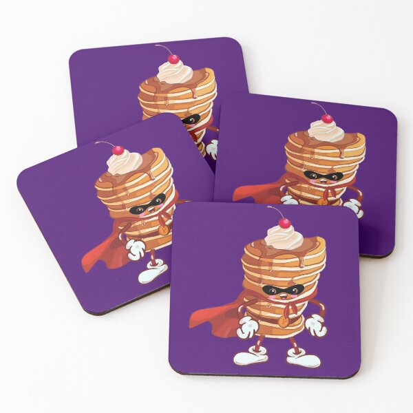 Item preview, Captain pancakes Kawaii hero Cream designed and sold by Collagedream.