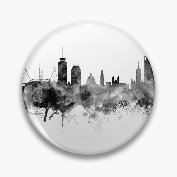 Item preview, Cardiff Wales Skyline designed and sold by ArtPrints.
