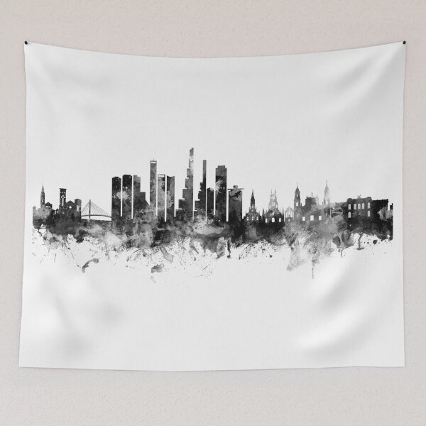 Aperçu de l'œuvre Bogotá Colombia Skyline créée et vendue par ArtPrints.
