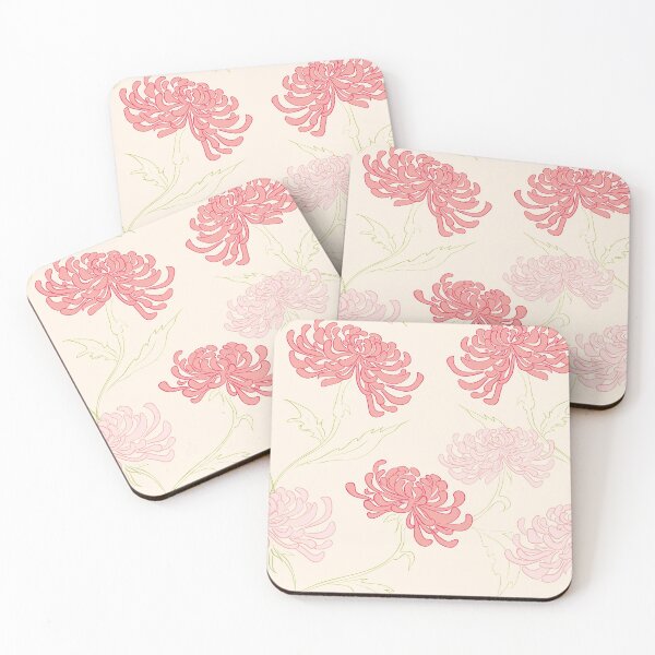 Item preview, DAHLIAS IN PINK designed and sold by Ivy & Foxglove Designs.
