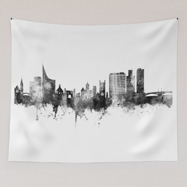 Artikelvorschau, Reading England Skyline entworfen und verkauft von ArtPrints.