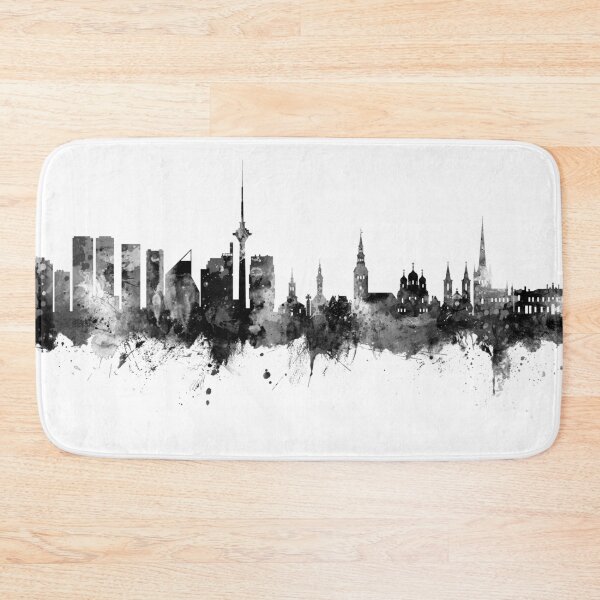 Item preview, Tallinn Estonia Skyline designed and sold by ArtPrints.