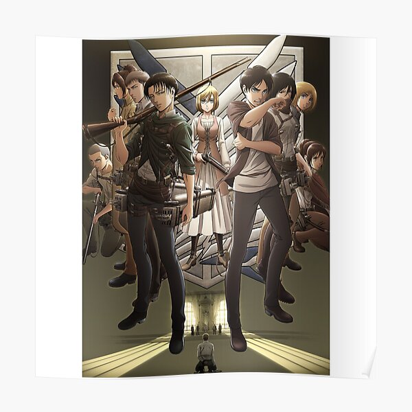 El equipo - Attack on Titan Póster