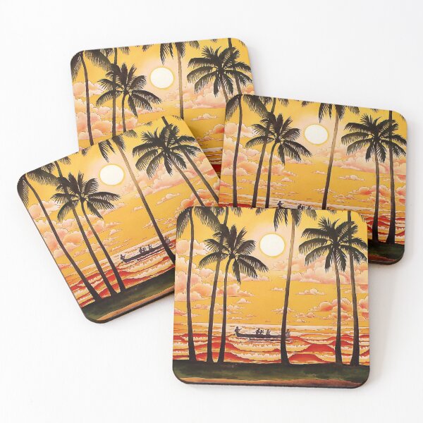 Item preview, Hawaii vintage travel poster designed and sold by stickart-marek.