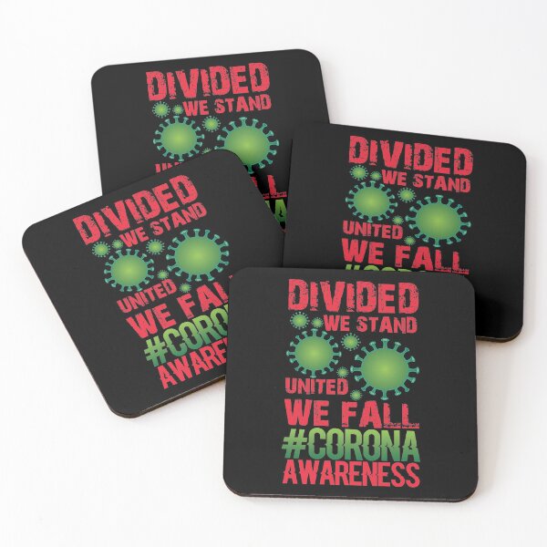 Item preview, DANGER CORONAVIRUS COVID19 do not touch Divided we stand designed and sold by danyc88.