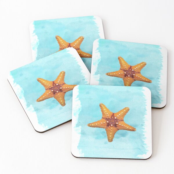 Item preview, Watercolor Star Fish at the Ocean designed and sold by Sash-An.