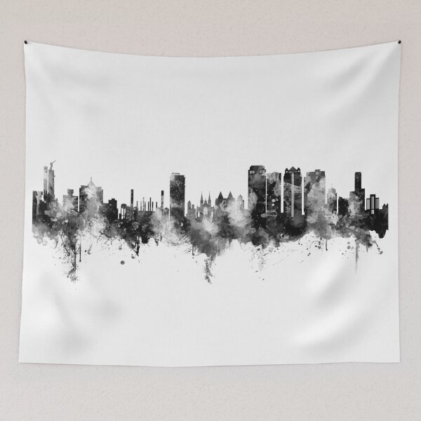 Item preview, Birmingham Alabama Skyline designed and sold by ArtPrints.