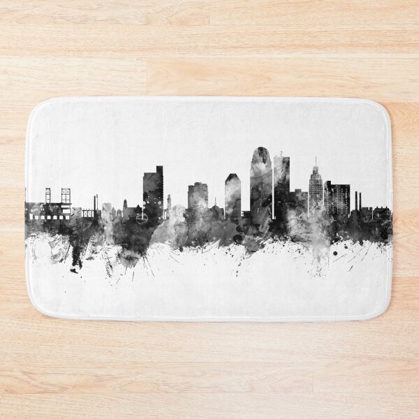 Item preview, Winston-Salem North Carolina Skyline designed and sold by ArtPrints.