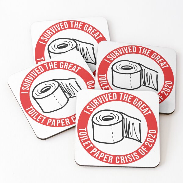 Item preview, I Survived Great Toilet Paper Shortage 2020 RED designed and sold by jayrauler.