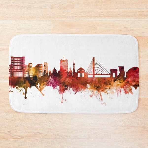 Item preview, Bucharest Romania Skyline designed and sold by ArtPrints.