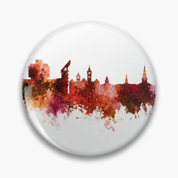 Item preview, Auburn Alabama Skyline designed and sold by ArtPrints.