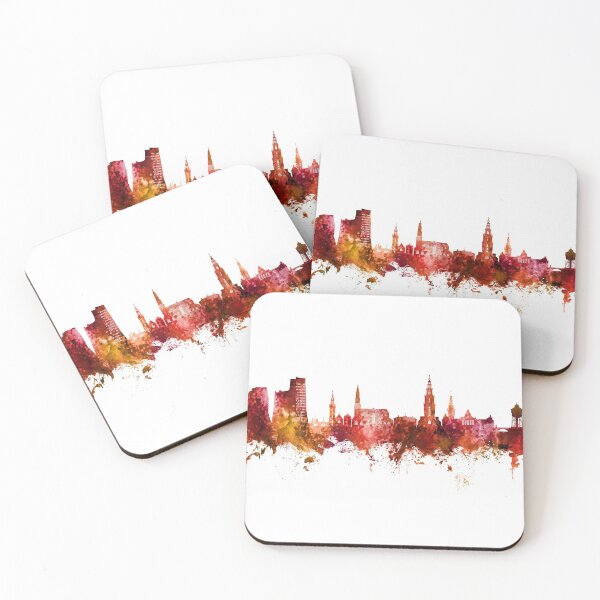 Item preview, Groningen The Netherlands Skyline designed and sold by ArtPrints.