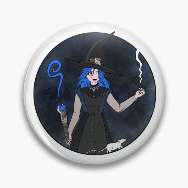 Item preview, Blue witch designed and sold by Ivette Toan.