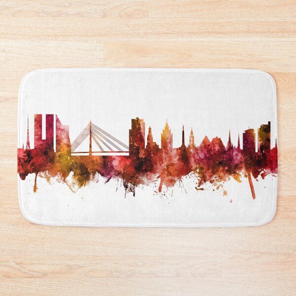 Item preview, Riga Latvia Skyline designed and sold by ArtPrints.
