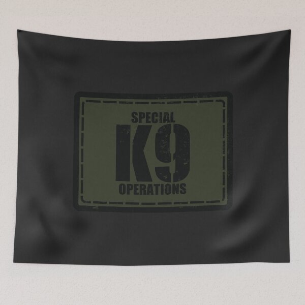 Item preview, K9 Special Operations Subdued Patch (Distressed) designed and sold by StrongVlad.