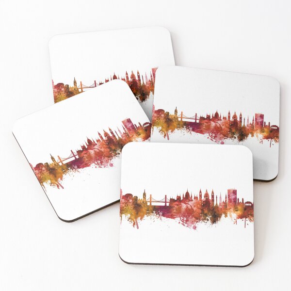Item preview, Budapest Hungary Skyline designed and sold by ArtPrints.