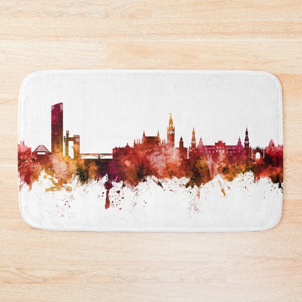 Item preview, Sevilla Spain Skyline designed and sold by ArtPrints.