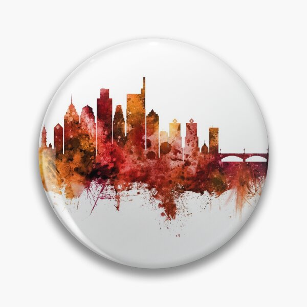 Item preview, Philadelphia Pennsylvania Skyline designed and sold by ArtPrints.