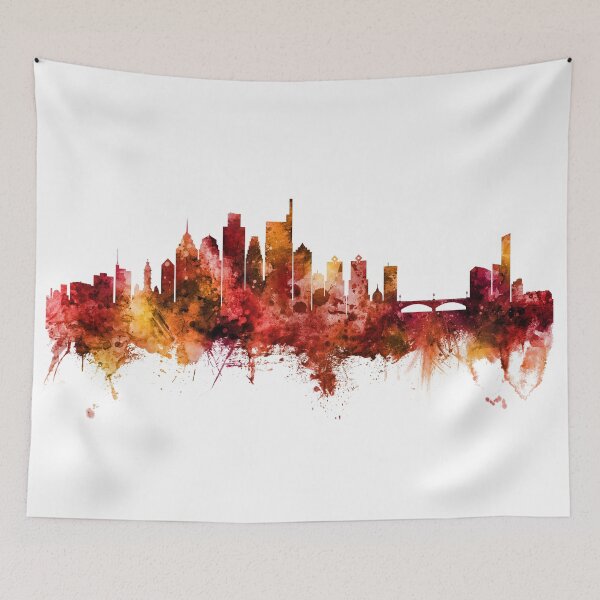 Item preview, Philadelphia Pennsylvania Skyline designed and sold by ArtPrints.