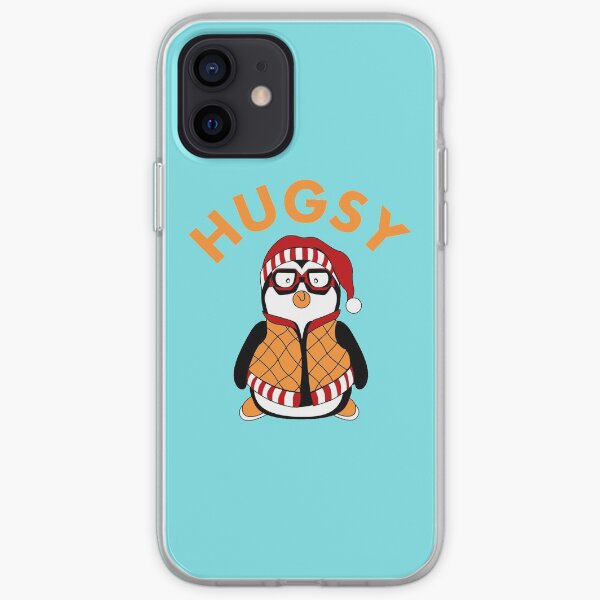 Hugsy penguin iPhone Soft Case