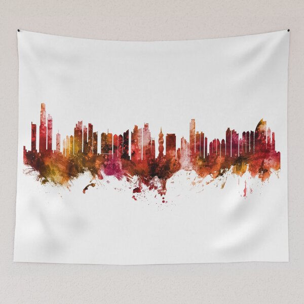 Artikelvorschau, Panama City Skyline entworfen und verkauft von ArtPrints.
