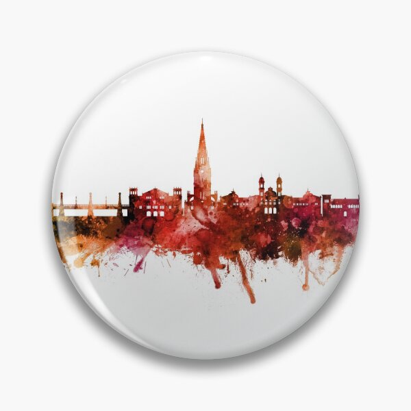 Item preview, San Sebastian Spain Skyline designed and sold by ArtPrints.