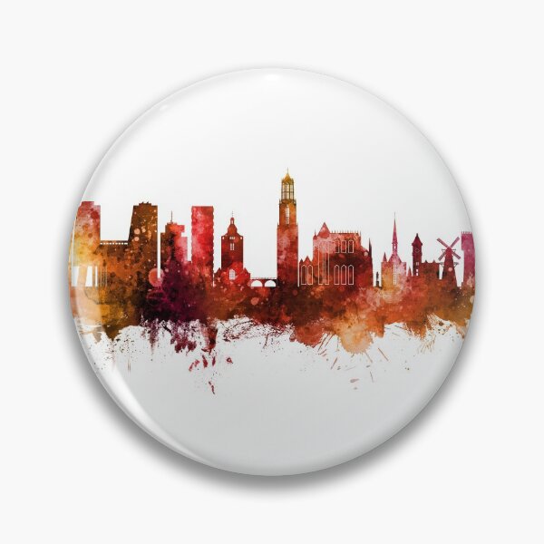 Item preview, Utrecht The Netherlands Skyline designed and sold by ArtPrints.