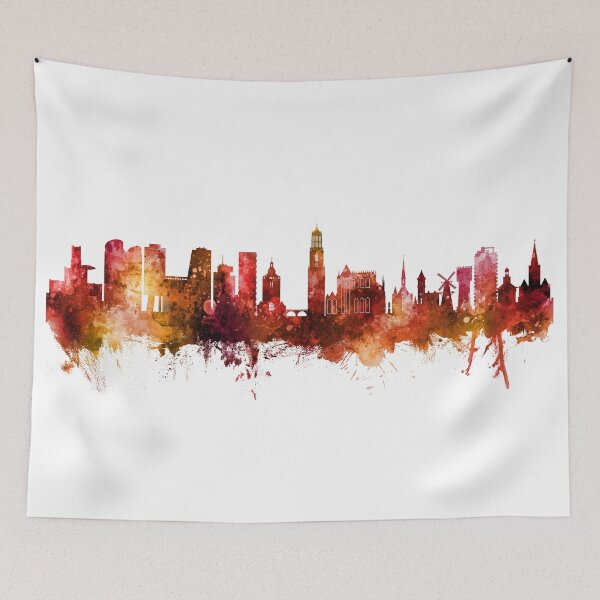 Item preview, Utrecht The Netherlands Skyline designed and sold by ArtPrints.