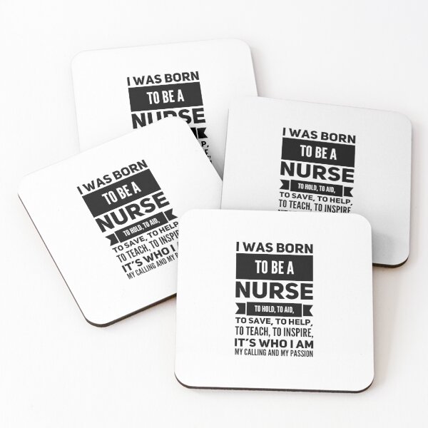 Item preview, Nursing Quotes - Born to Nurse designed and sold by SuperMerchMan.