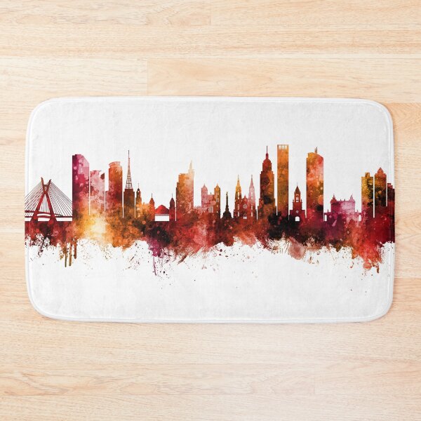Item preview, São Paulo Skyline Brazil designed and sold by ArtPrints.