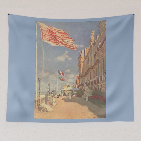 Aperçu de l'œuvre Hôtel Des Roches Noires à Trouville - Claude Monet - 1870 créée et vendue par CrankyOldDude.
