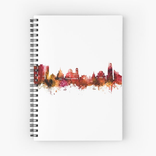 Item preview, Sofia Bulgaria Skyline designed and sold by ArtPrints.