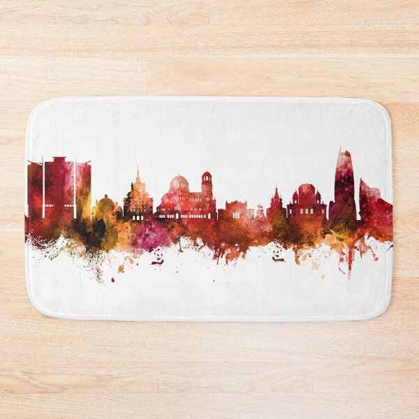 Item preview, Sofia Bulgaria Skyline designed and sold by ArtPrints.