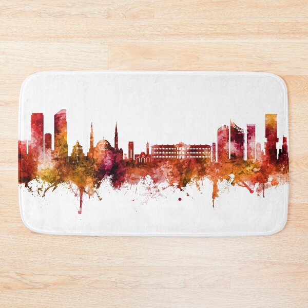 Item preview, Beirut Lebanon Skyline designed and sold by ArtPrints.